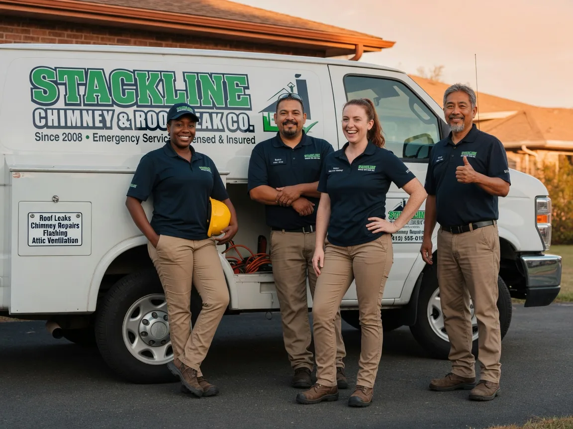 Chimney flashing repair company in Granby, MO